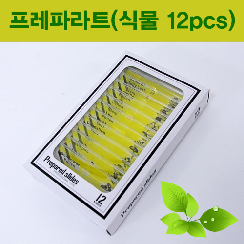 프레파라트(식물 12pcs)